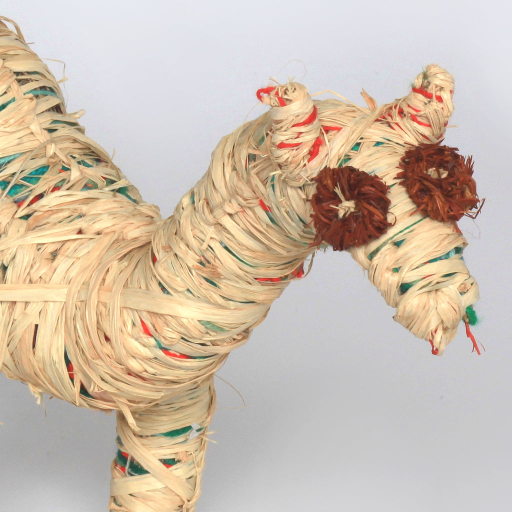 Aboriginal Artwork by Yuminia Kenta - Tjanpi Camel Sculpture