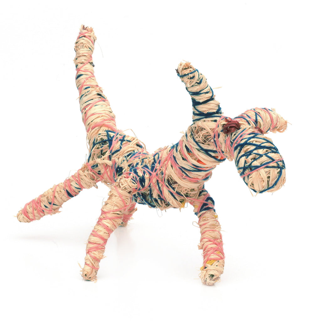 Aboriginal Artwork by Yuminia Kenta - Camp Dog Tjanpi Sculpture