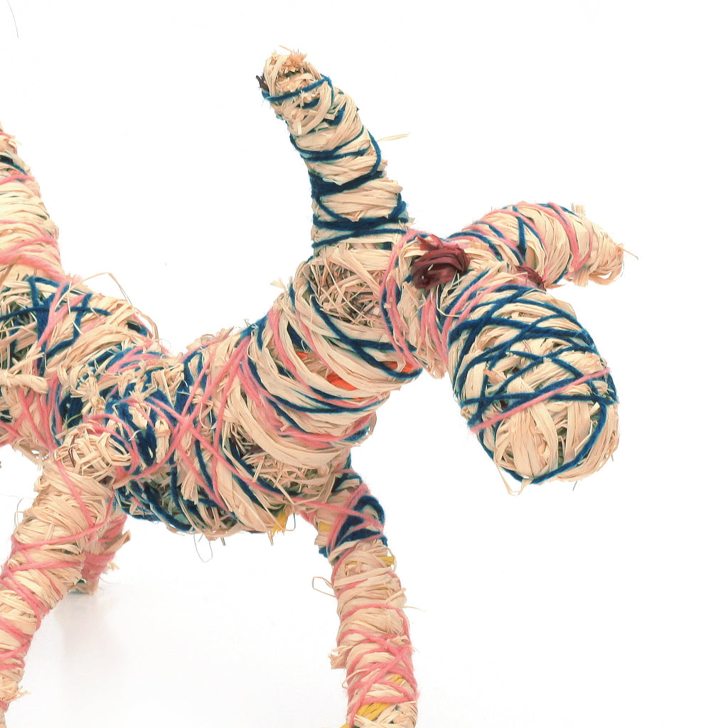 Aboriginal Artwork by Yuminia Kenta - Camp Dog Tjanpi Sculpture