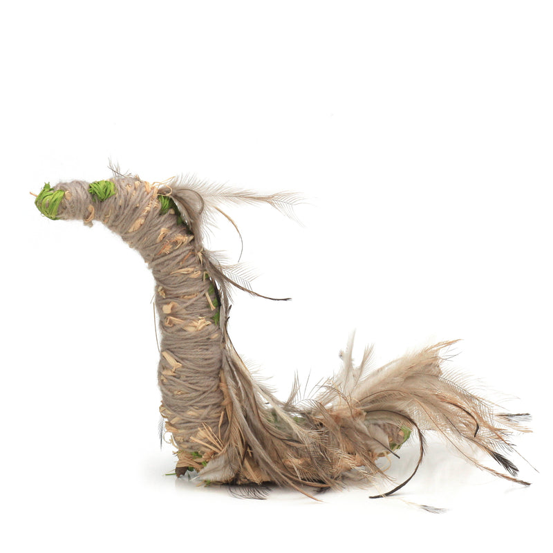 Aboriginal Artwork by Yuminia Kenta - Bird Tjanpi Sculpture