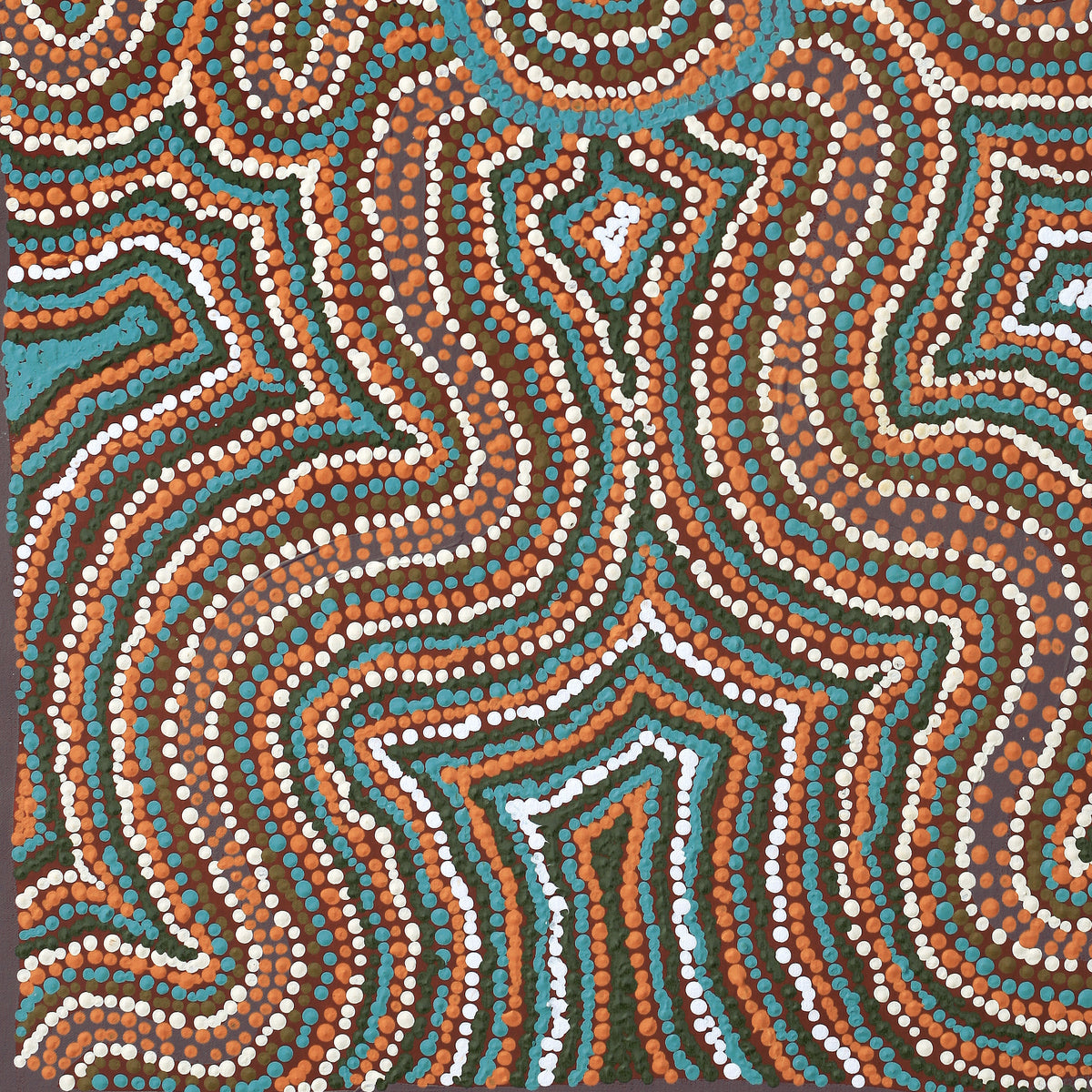 Aboriginal Artwork by Yvonne Lewis, Irrunytju minyma, 91x61cm