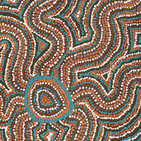 Aboriginal Artwork by Yvonne Lewis, Irrunytju minyma, 91x61cm