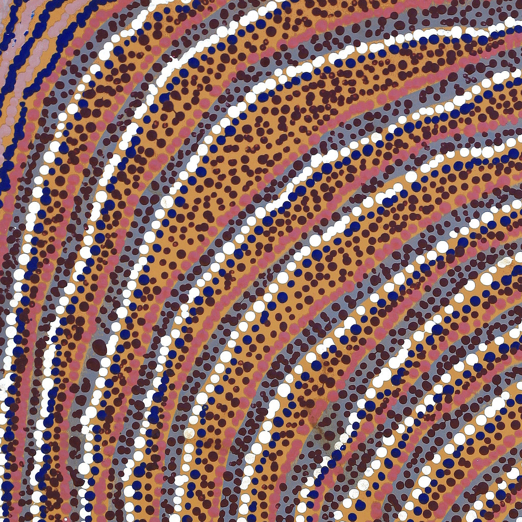 Aboriginal Artwork by Yvonne Lewis, Irrunytju minyma, 91x61cm