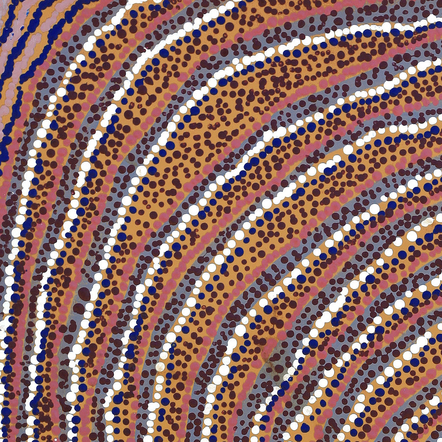Aboriginal Artwork by Yvonne Lewis, Irrunytju minyma, 91x61cm