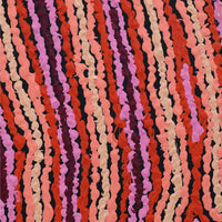 Aboriginal Artwork by Christine Napanangka Michaels, Lappi Lappi Jukurrpa, 30x30cm
