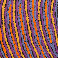 Aboriginal Artwork by Christine Napanangka Michaels, Lappi Lappi Jukurrpa, 30x30cm