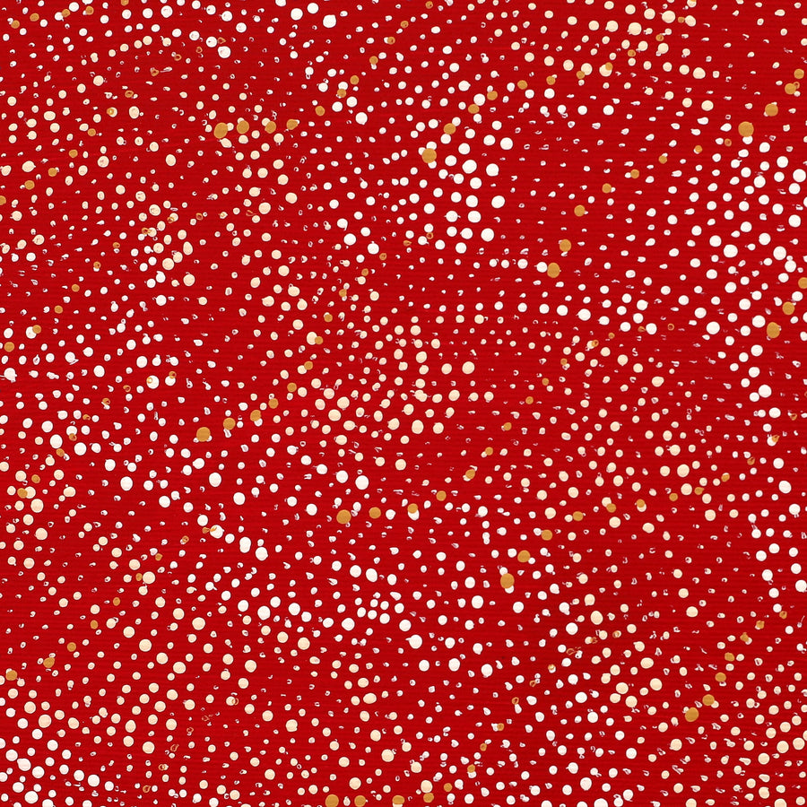 Aboriginal Artwork by Corinne Nampijinpa Ryan, Ngalyarrpa manu Puluku Jukurrpa (Sandhill and Bullock Dreaming), 30x30cm