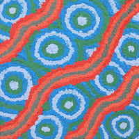 Aboriginal Artwork by Kenisha Nangala Brown, Lappi Lappi Jukurrpa, 30x30cm