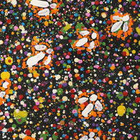 Aboriginal Artwork by Lloyd Jampijinpa Brown, Yankirri Jukurrpa (Emu Dreaming) - Ngarlikurlangu, 30x30cm