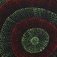 Aboriginal Artwork by Melissa Nampijinpa Karpa, Ngapa Jukurrpa (Water Dreaming) - Puyurru, 30x30cm