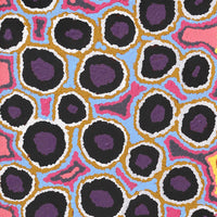 Aboriginal Artwork by Pamela Napurrurla Walker, Janganpa Jukurrpa (Brush-tail Possum Dreaming) - Mawurrji, 107x30cm