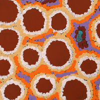 Aboriginal Artwork by Pamela Napurrurla Walker, Janganpa Jukurrpa (Brush-tail Possum Dreaming) - Mawurrji, 30x30cm