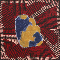 Aboriginal Artwork by Renita Nungarrayi Brown, Mina Mina Jukurrpa (Dreaming) - Ngalyipi, 30x30cm