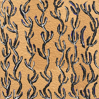 Aboriginal Artwork by Susie Nangala Watson, Mina Mina Dreaming, 30x30cm