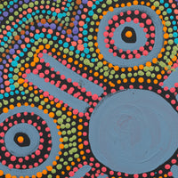 Aboriginal Artwork by Tina Napangardi Martin, Jinti-parnta Jukurrpa, 30x30cm