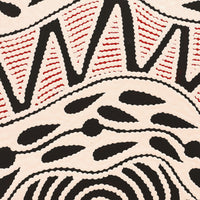 Aboriginal Artwork by Ursula Napangardi Hudson, Pikilyi Jukurrpa (Vaughan Springs Dreaming), 30x30cm