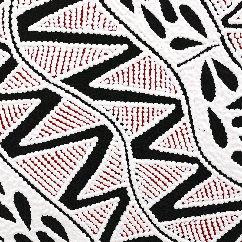 Aboriginal Artwork by Ursula Napangardi Hudson, Pikilyi Jukurrpa (Vaughan Springs Dreaming), 30x30cm