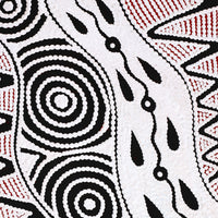 Aboriginal Artwork by Ursula Napangardi Hudson, Pikilyi Jukurrpa (Vaughan Springs Dreaming), 61x30cm