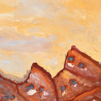 Aboriginal Artwork by Adrian Jangala Robinson, Nguru Nyirrpi-wana (Country around Nyirrpi), 61x46cm