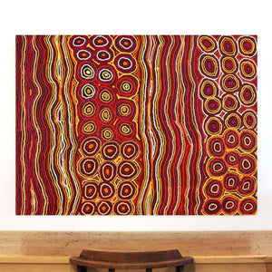 Aboriginal Artwork by Antonia Napangardi Michaels, Lappi Lappi Jukurrpa, 122x91cm - ART ARK®