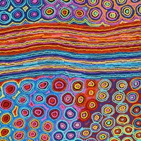 Aboriginal Artwork by Antonia Napangardi Michaels, Lappi Lappi Jukurrpa, 183x122cm