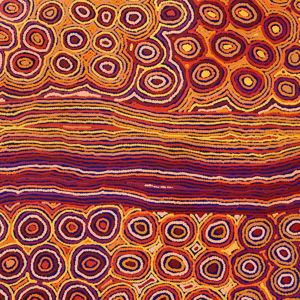 Aboriginal Artwork by Antonia Napangardi Michaels, Lappi Lappi Jukurrpa, 183x152cm