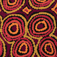 Aboriginal Artwork by Antonia Napangardi Michaels, Lappi Lappi Jukurrpa, 30x30cm