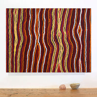 Aboriginal Artwork by Antonia Napangardi Michaels, Lappi Lappi Jukurrpa, 61x46cm