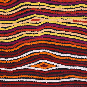 Aboriginal Artwork by Antonia Napangardi Michaels, Lappi Lappi Jukurrpa, 61x46cm - ART ARK®