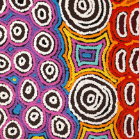 Aboriginal Artwork by Antonia Napangardi Michaels, Lappi Lappi Jukurrpa, 61x46cm