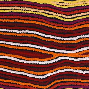Aboriginal Art by Antonia Napangardi Michaels, Lappi Lappi Jukurrpa, 61x46cm - ART ARK®