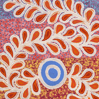 Aboriginal Artwork by Brenda Punytjina Armstrong, Honey Grevillea Dreaming, 152x61cm