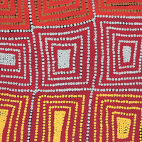 Aboriginal Artwork by Carol Nampijinpa Larry, Karnta Jukurrpa (Womens Dreaming), 76x61cm
