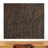 Aboriginal Artwork by Chantelle Nampijinpa Robertson, Ngapa Jukurrpa (Water Dreaming) - Puyurru, 122x107cm