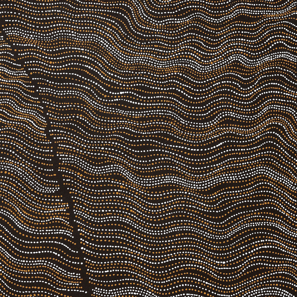 Aboriginal Artwork by Chantelle Nampijinpa Robertson, Ngapa Jukurrpa (Water Dreaming) - Puyurru, 122x107cm