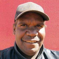 Aboriginal Artwork by Chris Japanangka Michaels, Janganpa Jukurrpa - Mawurrji, 122x46cm