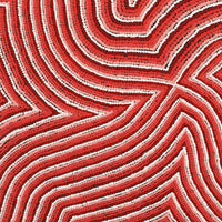 Aboriginal Artwork by Deanne Nakamarra White, Janmarda Jukurrpa (Bush Onion Dreaming), 91x61cm
