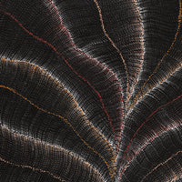 Aboriginal Artwork by Debbie Napaljarri Brown, Wanakiji Jukurrpa (Bush Tomato Dreaming), 107x91cm