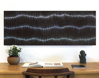Aboriginal Artwork by Debbie Napaljarri Brown, Wanakiji Jukurrpa (Bush Tomato Dreaming), 122x46cm
