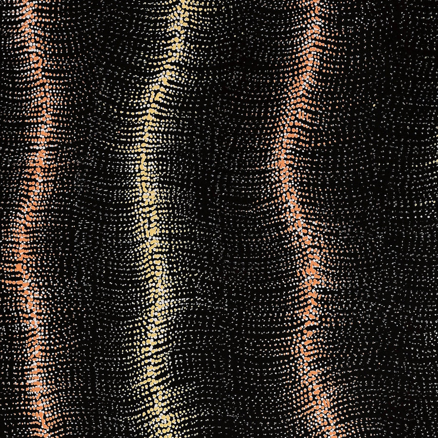 Aboriginal Artwork by Debbie Napaljarri Brown, Wanakiji Jukurrpa (Bush Tomato Dreaming), 152x61cm
