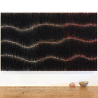 Aboriginal Artwork by Debbie Napaljarri Brown, Wanakiji Jukurrpa (Bush Tomato Dreaming), 76x46cm