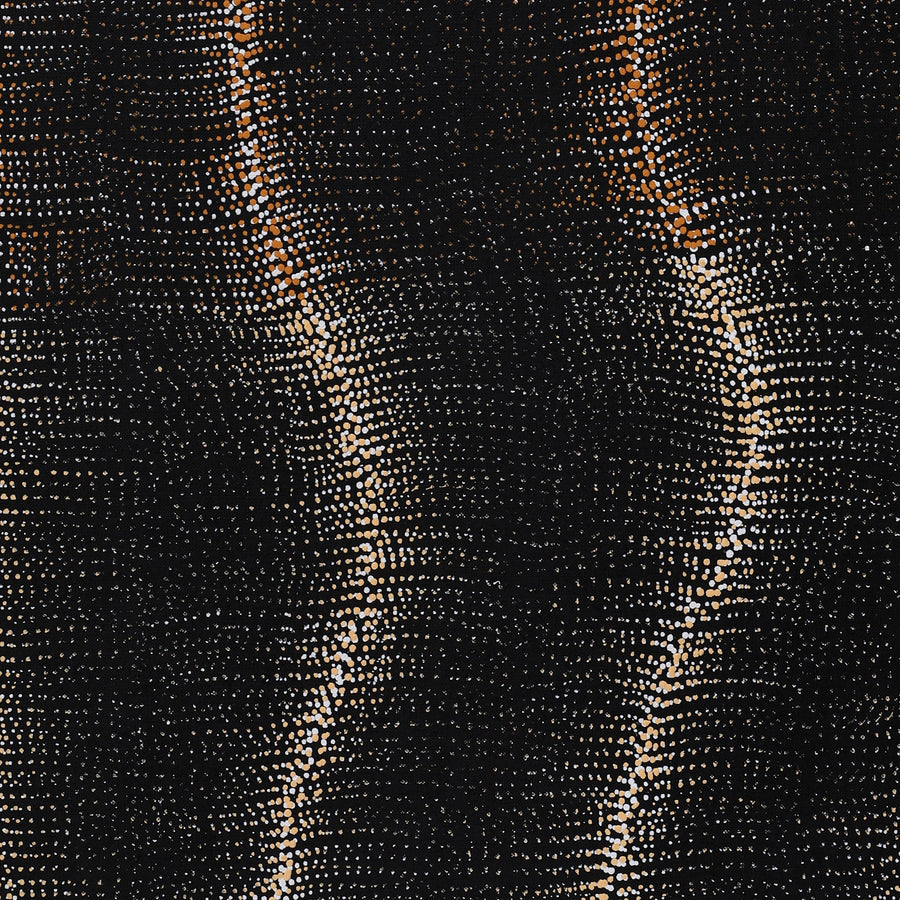 Aboriginal Artwork by Debbie Napaljarri Brown, Wanakiji Jukurrpa (Bush Tomato Dreaming), 76x46cm