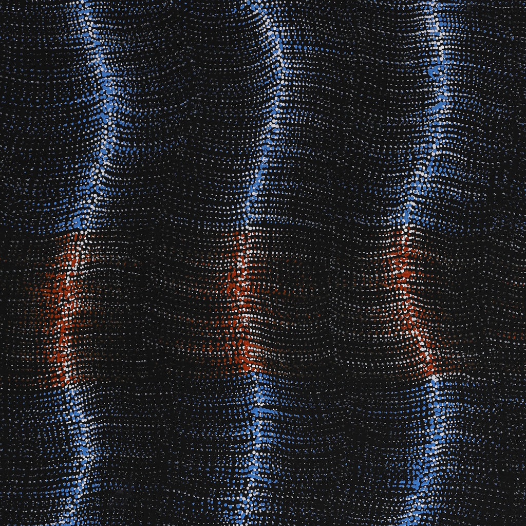 Aboriginal Artwork by Debbie Napaljarri Brown, Wanakiji Jukurrpa (Bush Tomato Dreaming), 91x76cm