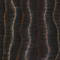 Aboriginal Artwork by Debbie Napaljarri Brown, Wanakiji Jukurrpa (Bush Tomato Dreaming), 91x76cm