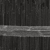 Aboriginal Artwork by Elsie Napanangka Granites, Mina Mina Jukurrpa, 122x122cm