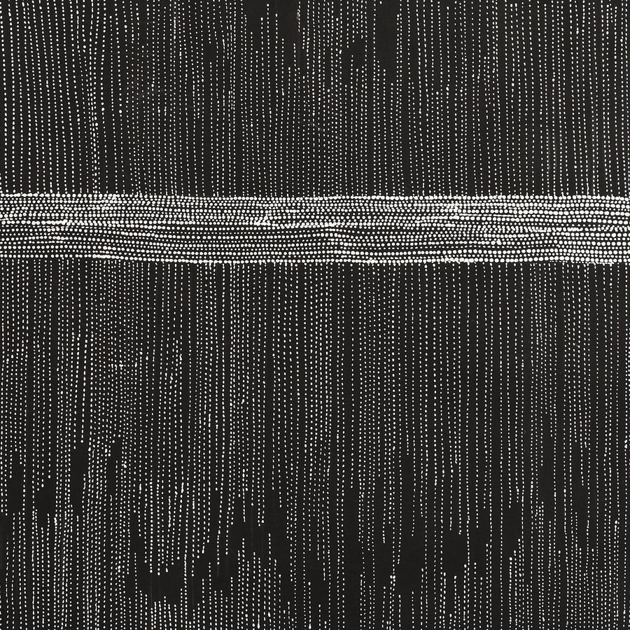 Aboriginal Artwork by Elsie Napanangka Granites, Mina Mina Jukurrpa, 122x122cm