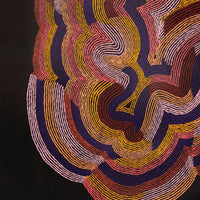 Aboriginal Artwork by Flora Nakamarra Brown, Mina Mina Jukurrpa, 122x76cm
