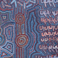 Aboriginal Artwork by Gayle Napangardi Gibson, Mina Mina Jukurrpa - Ngalyipi, 122x122cm