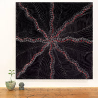Aboriginal Artwork by Grace Napangardi Butcher, Pikilyi Jukurrpa (Vaughan Springs Dreaming), 61x61cm
