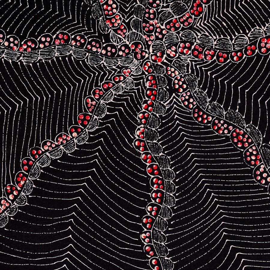 Aboriginal Artwork by Grace Napangardi Butcher, Pikilyi Jukurrpa (Vaughan Springs Dreaming), 61x61cm
